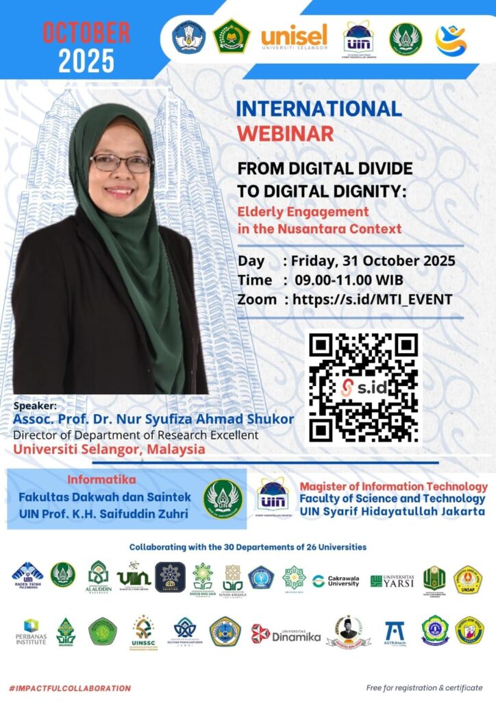 Informatika UIN Saizu dan UIN Jakarta Sukses Gelar Webinar Internasional: “From Digital Divide to Digital Dignity” Informatika UIN Saizu dan UIN Jakarta Sukses Gelar Webinar Internasional: “From Digital Divide to Digital Dignity”