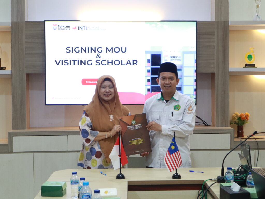 Perwakilan UIN SAIZU Melalui Prodi Informatika Bekerja Sama dengan Asosiasi IndoCEISS Menandatangani MoU dengan INTI International University Malaysia