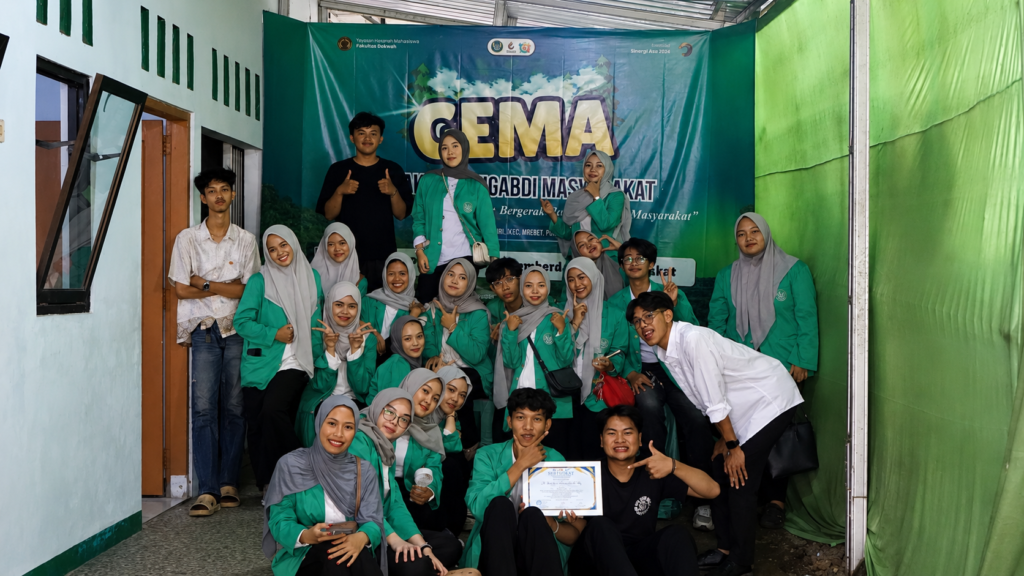 DEMA Fakultas Dakwah UIN Saizu Gelar Pengabdian Masyarakat Lewat Gerakan Mahasiswa Mengabdi (GEMA) di Desa Karangturi Purbalingga